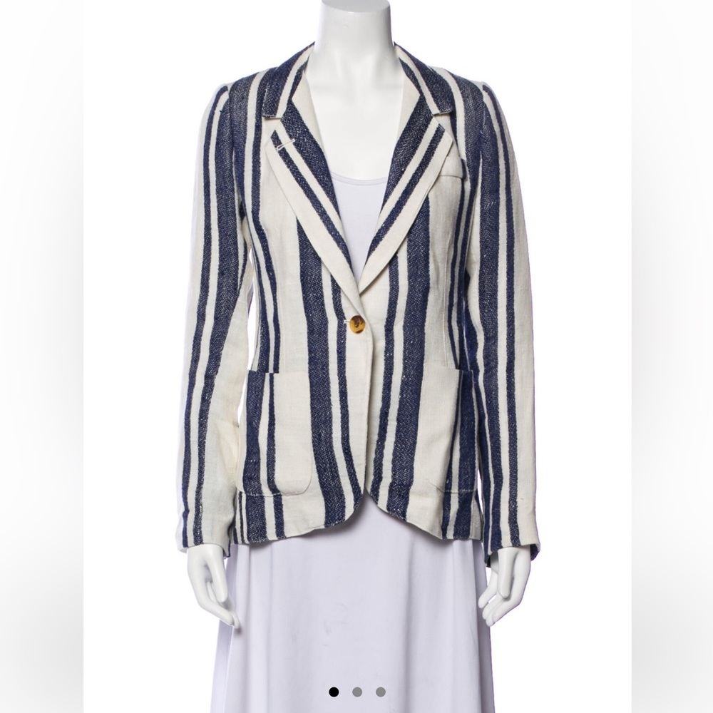 SMYTHE Striped Blazer
